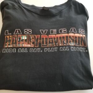 Harley-Davidson Black Las Vegas Graphic Short Sleeve Tee